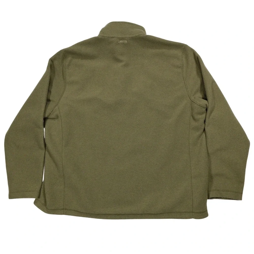 ORVIS Mens XXL New Green Mountain Sharptail Quarter-Snap Pullover Outdoor Jacket